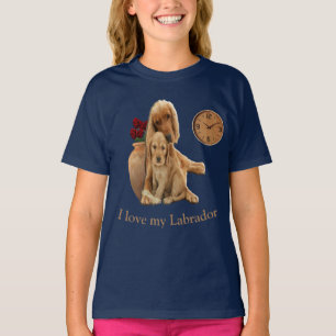 T-shirt Récupérateur Labrador