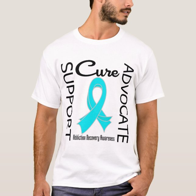 T-shirt Récupération de dépendance de traitement d'avocat (Devant)