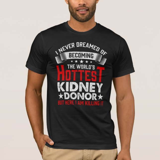 T-shirt Récupération de la chirurgie de greffe d'organes d (Devant)