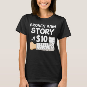 T-shirt Récupération des blessures à la main Histoire du b