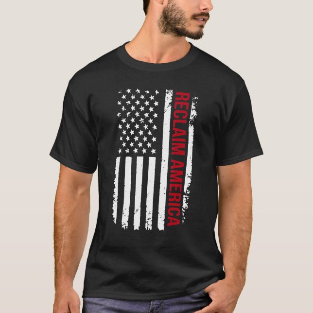 T-shirt Récupérer l'Amérique (Devant)