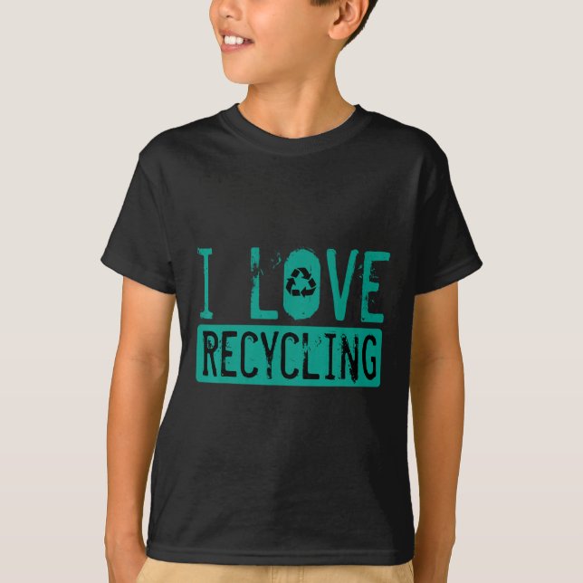 T-shirt Recyclage Activist Recyclé Eart (Devant)