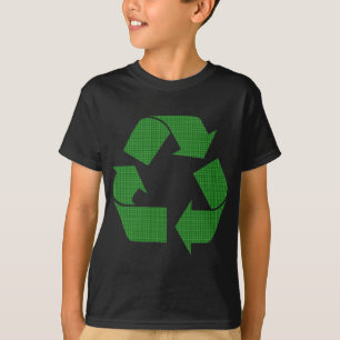 T-shirt recyclage de plaid