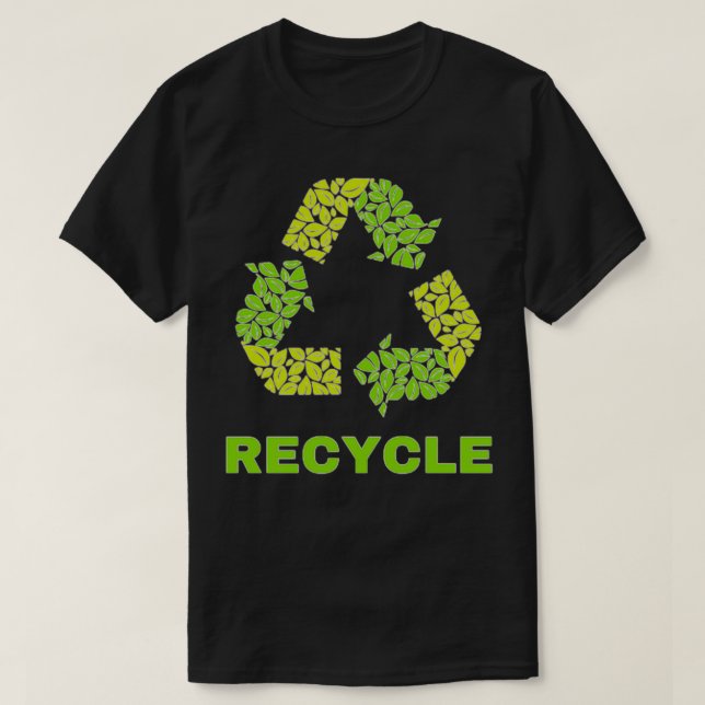 T-SHIRT RECYCLE 1 (Design devant)