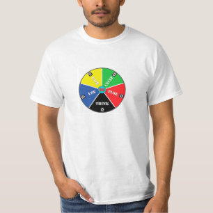 T-shirt Recycle, ReUse, ReFuse, Rethink - Save Planet /Tee