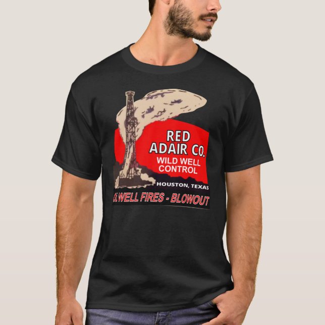 T-shirt Red Adair Co. (Devant)
