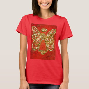 T-shirt Red Angel (Image des deux côtés)
