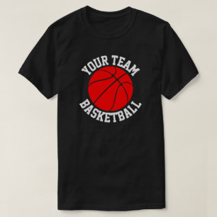T-shirt Red Basketball Team, Joueur & Jersey Number Sports