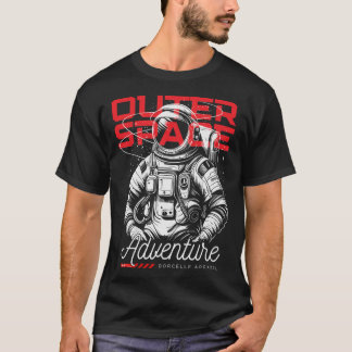 T-shirt Red & Black Outerspace Vision Tee