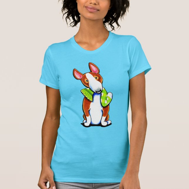 T-shirt Red Bull Terrier Lit Jouer (Devant)
