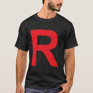 T-shirt Red Capital R Gamers