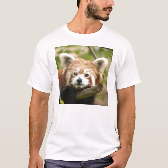 T-shirt red-chinese-panda10x10 (Devant)