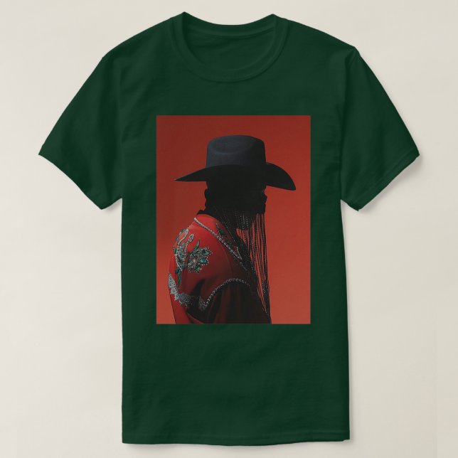 T-shirt Red Cowboy Orville Peck (Design devant)