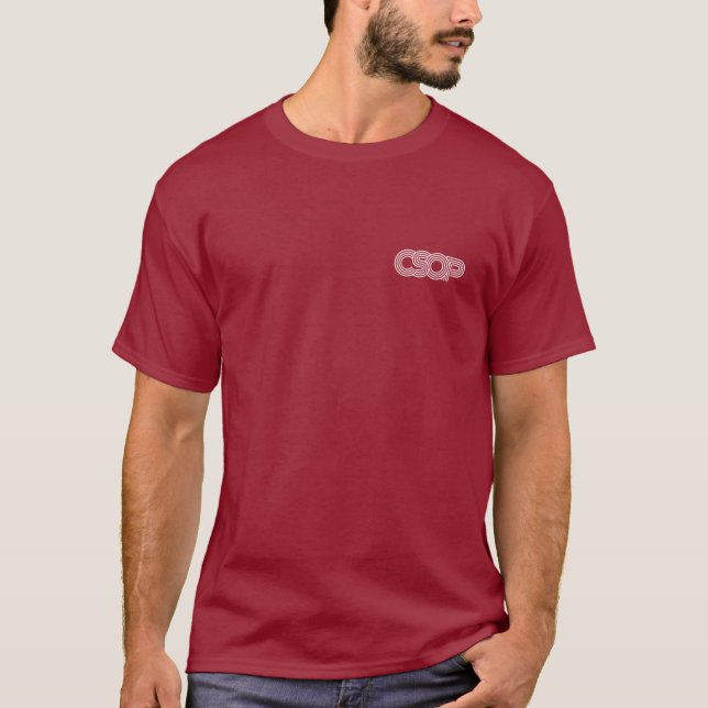 T-shirt Red CSOP 2025 (Devant)