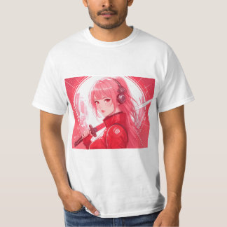 T-shirt RED cyberpunk