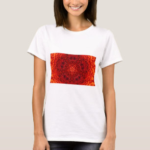 T-shirt RED DAHLIA FLEURS Abstraites florales