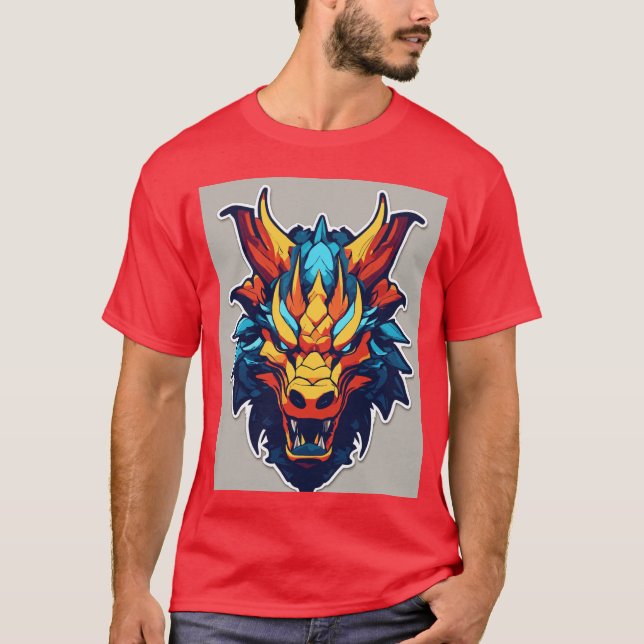 T-shirt Red Dragan (Devant)