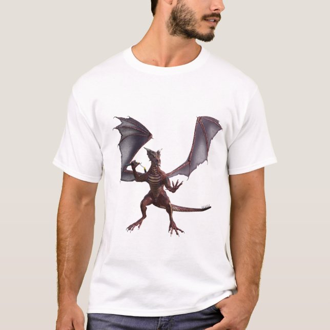 T-shirt Red Dragon Ready (Devant)