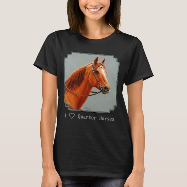 T-shirt Red Dun Chestnut (Devant)