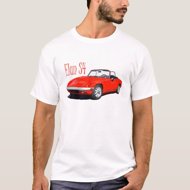 T-shirt Red Elan S4 (Devant)