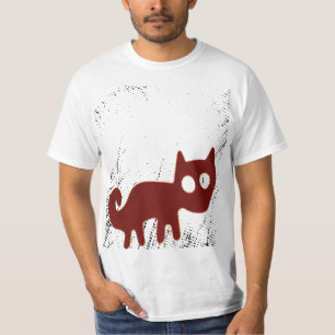 T-shirt Red Fox ou Nazca Lines Fox ou Cat