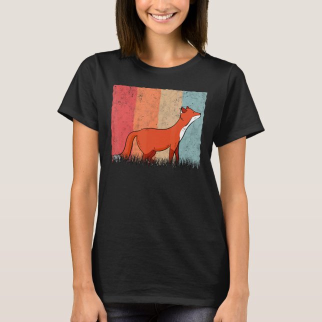 T-shirt Red Fox Vintage 2 (Devant)