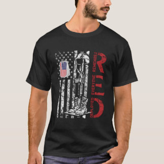 T-shirt Red Friday Militaire Déployé Armée Soldat Us Drape