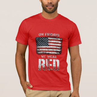 T-shirt RED Friday: Remember Everyone Deployed