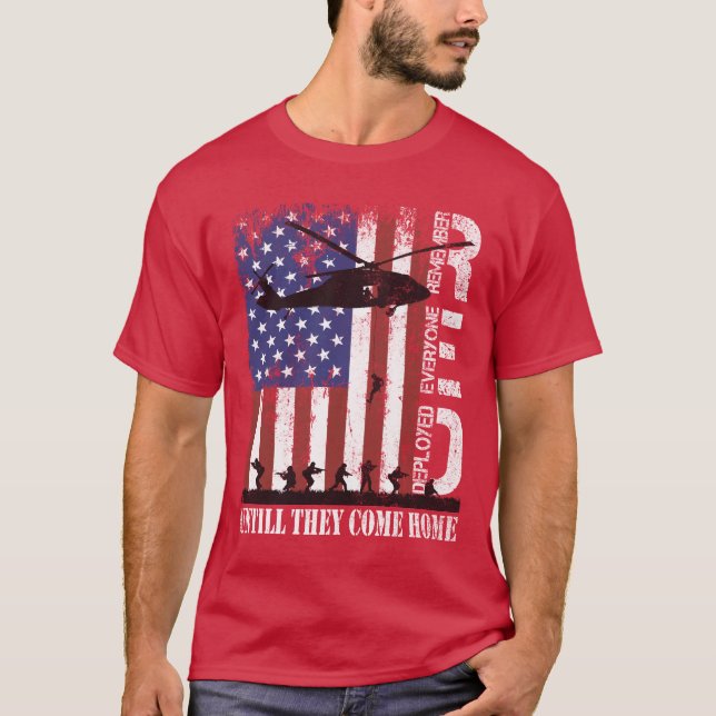 T-shirt RED Friday Souvenez-vous de tous ceux qui ont dépl (Devant)