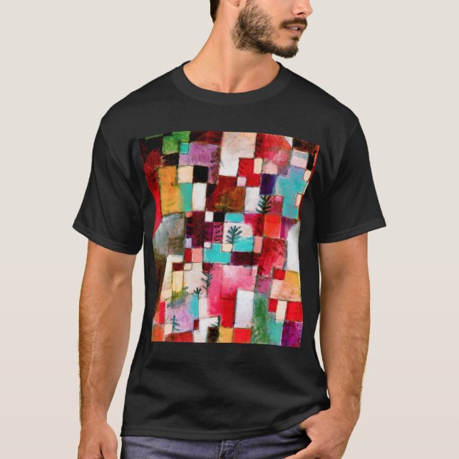 T-shirt Red Green et Violet, Paul Klee (Devant)