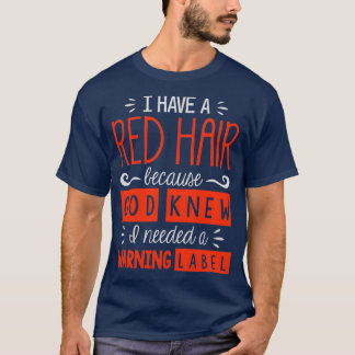 T-shirt Red Hair Woman 2