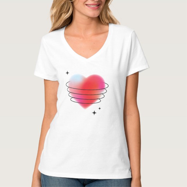 T-shirt Red Heart (Devant)