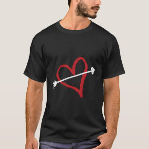 T-shirt Red He'S Day
