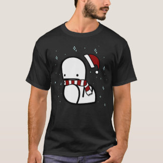 T-shirt Red Holiday Dino Worm