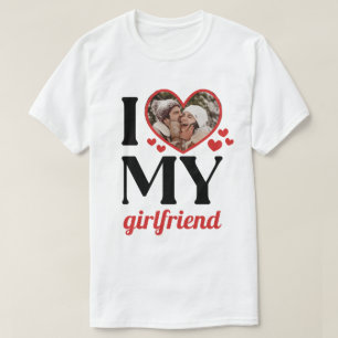T-shirt Red I Heart My Girami Ajouter photo