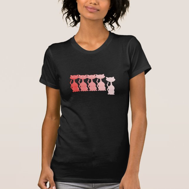T-shirt Red Kitties (Devant)