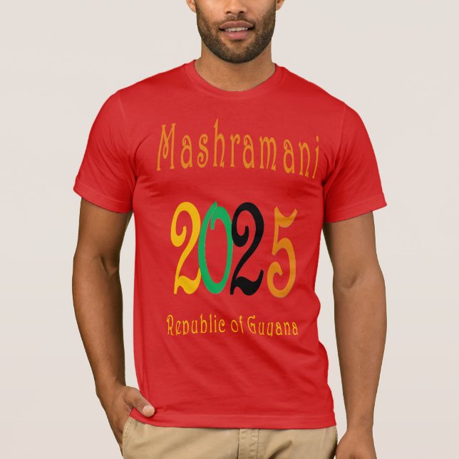 T-shirt Red Mash (Devant)
