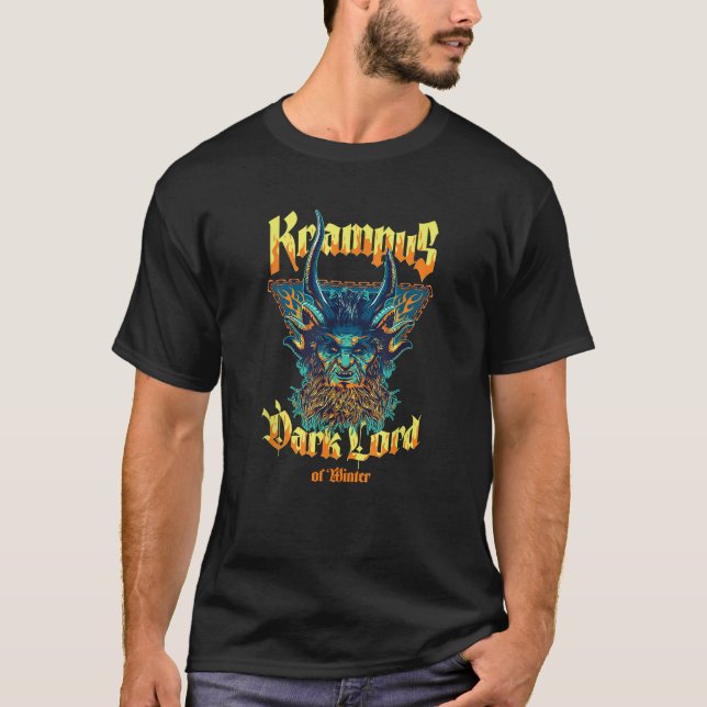 T-shirt Red One Krampus Dark Lord d'hiver (Devant)