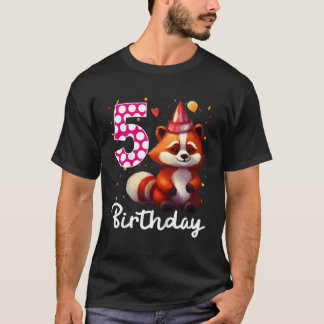 T-shirt Red Panda 5E I M 5