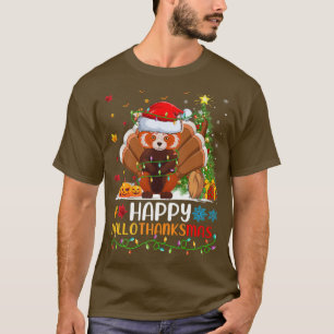 T-shirt Red Panda Amoureux des animaux Funny Happy Red Pan