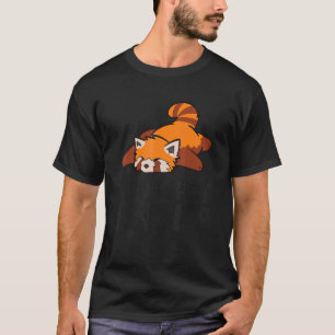 T-shirt Red Panda Bamboo Zoo Je Fais Ce Que Je Veux Red Pa