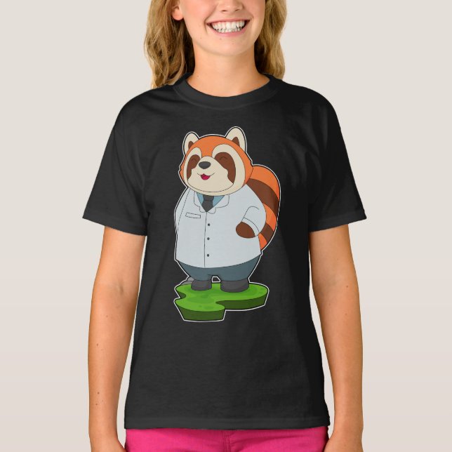 T-shirt Red Panda Doctor (Devant)