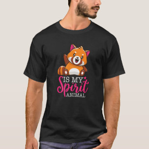 T-shirt Red Panda Est Mon Esprit Animal I Kids I Red Panda
