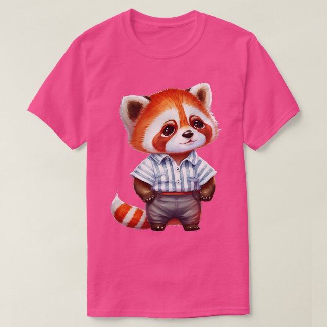 T-shirt Red Panda Lovers Ba6 (Design devant)