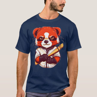 T-shirt Red Panda Slugger