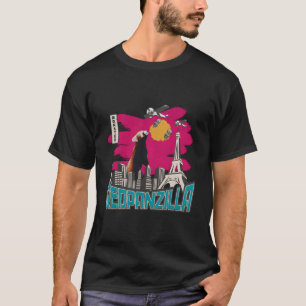T-shirt Red Pandazilla Red Panda Bear Red Panzilla Japon C