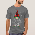 T-shirt Red Plaid Lil Sister Gnome Famille Noël Pa<br><div class="desc">Red Plaid Le Pyjama De Noël De Famille Lil Sister Gnome.</div>