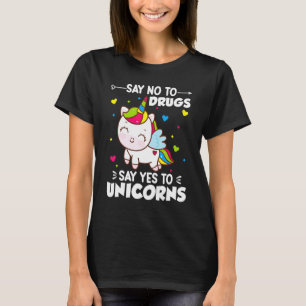 T-shirt Red Ribbon Drug Week Dites Non Aux Drogues Dites O