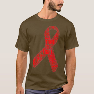 T-shirt Red Ribbon Fight 