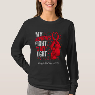 T-shirt Red Ribbon Nephew Congestive Défaillance cardiaque